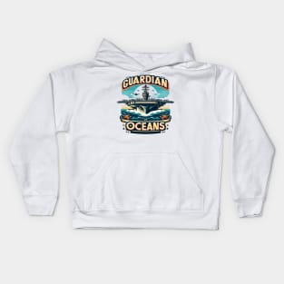 Aircraft Carrier Kids Hoodie